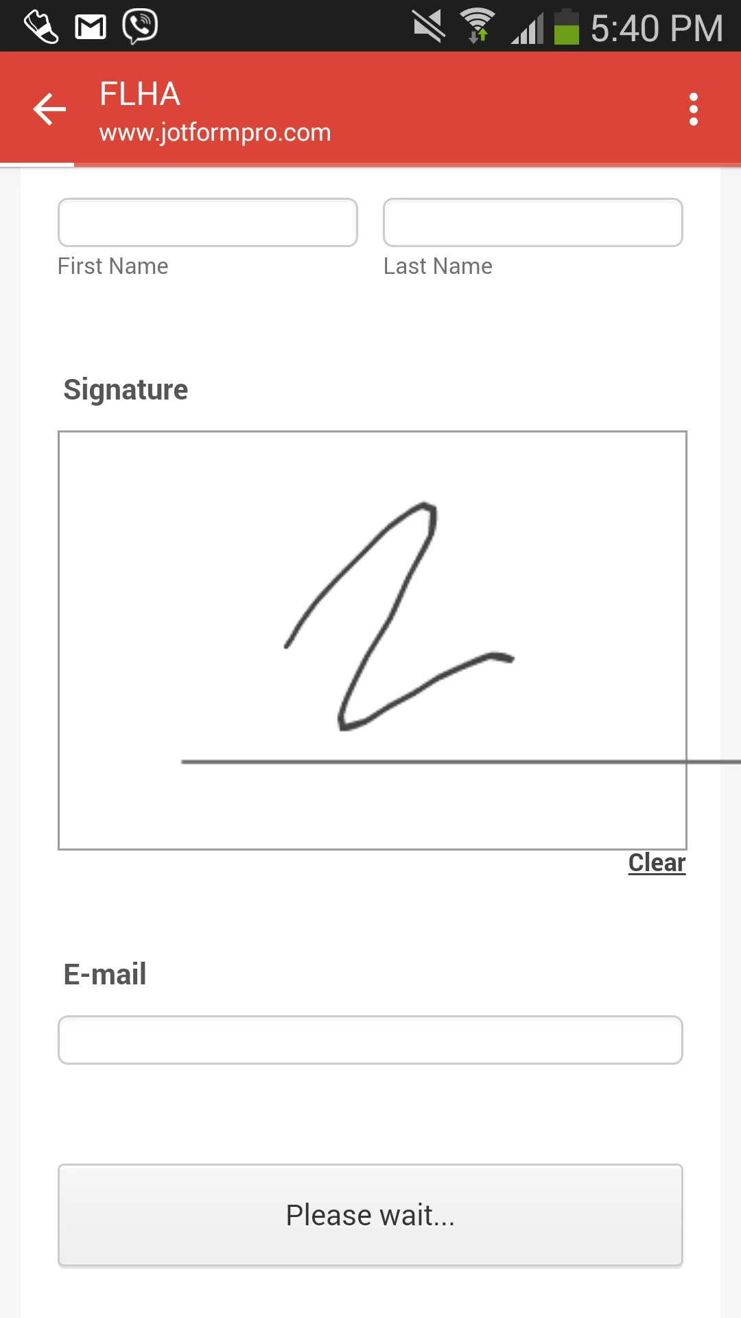 Electronic Signature not working Image 1 Screenshot 30