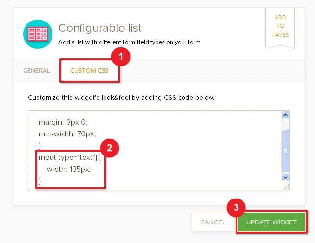 Configurable List widget: How to make text box wider Image 1 Screenshot 20