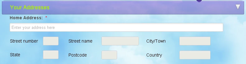 Autocompleted Address: How to customize the widget with CSS code? Image 1 Screenshot 30