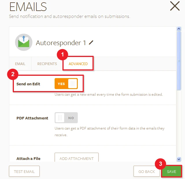Can I set up JotForm to automatically email the signed form to the clients Image 2 Screenshot 41