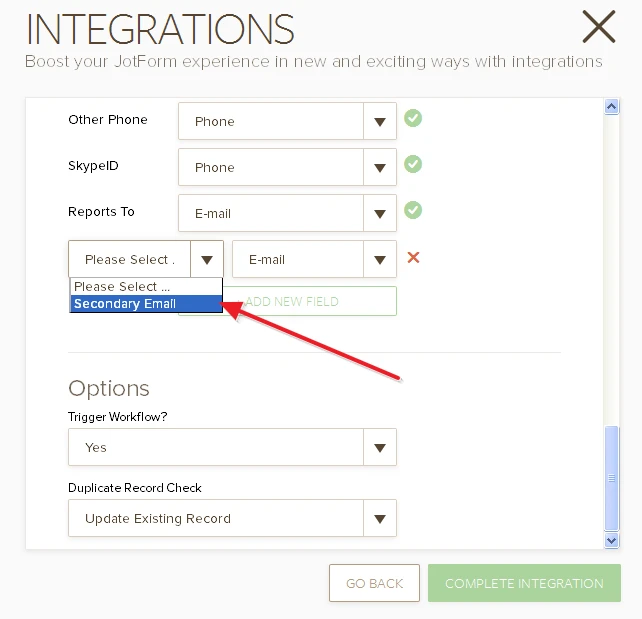 Zoho CRM: Is there a limit to the number of fields that can be integrated? Image 1 Screenshot 20