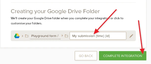 Is it possible to add or choose nested sub folders with Google Drive integration? Image 3 Screenshot 62