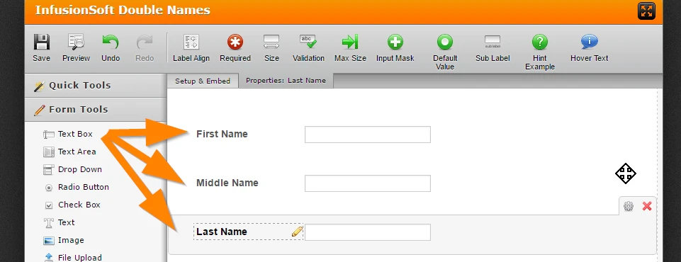 Form fields does not appear in Infusionsoft   Infusionsoft Integration Image 1 Screenshot 30