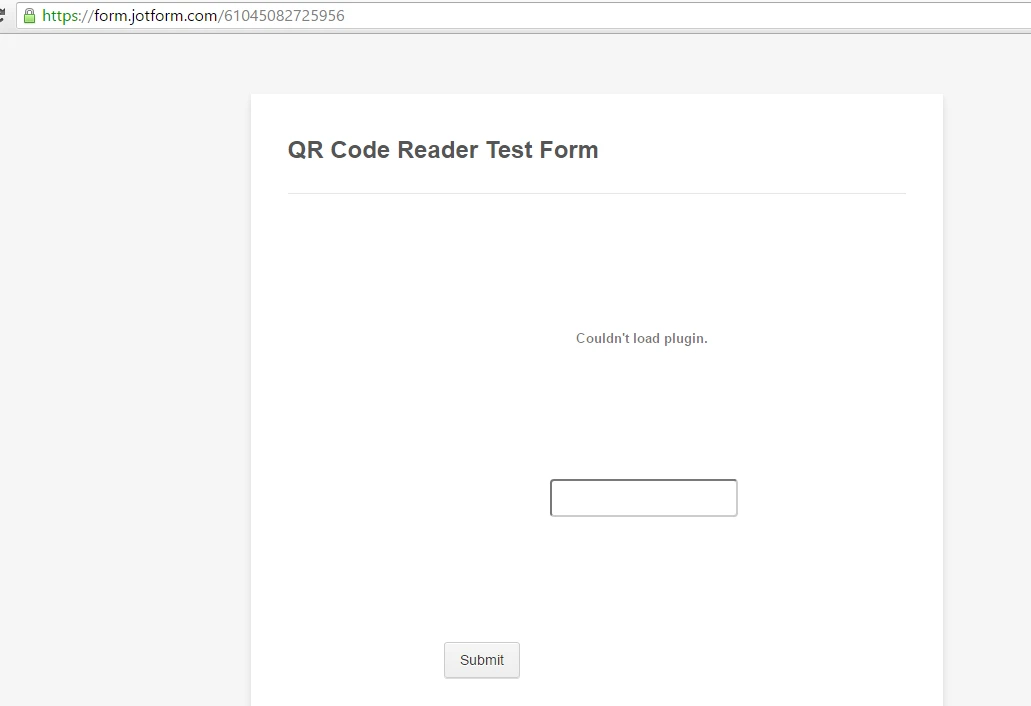 QR Code Reader widget: does not work on mobile devices Screenshot 30