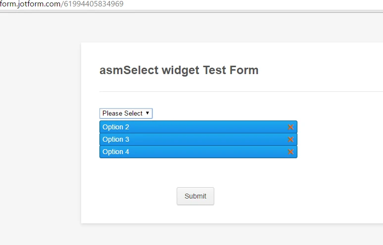 asmSelect Widget: Allow to customize or edit the Please select text hint Image 1 Screenshot 20