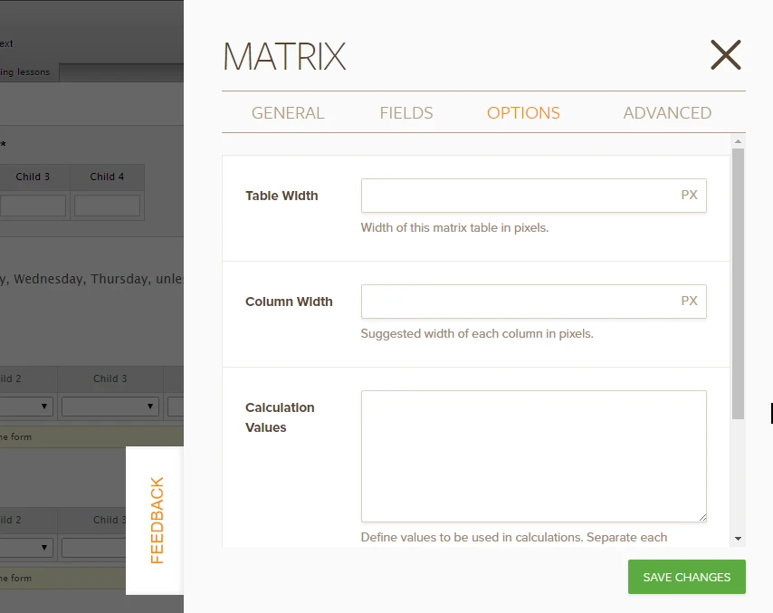 A conditional calculation using matrix fields are not working? Image 1 Screenshot 20