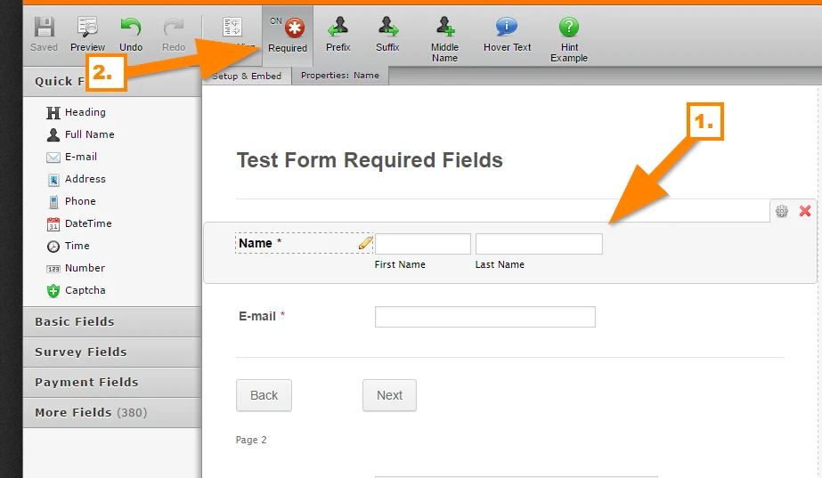 Is possible to create obligatory fields work only in the submit button? Image 1 Screenshot 30