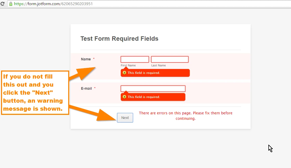 Is possible to create obligatory fields work only in the submit button? Image 2 Screenshot 41