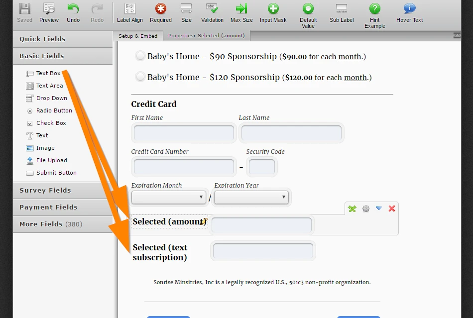 Feature request   ability to present selected payment subscription value to other form pages Image 3 Screenshot 122