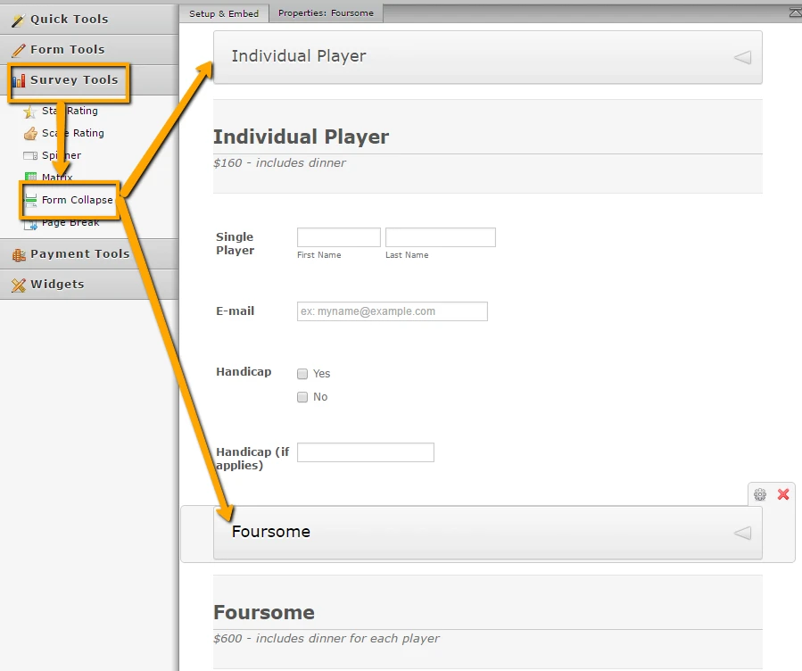 do I need seperate registration forms or can a check box indicate fields required? Image 1 Screenshot 70