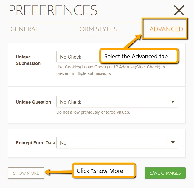 Where can we find autofill feature in the new form preferences? Image 1 Screenshot 30
