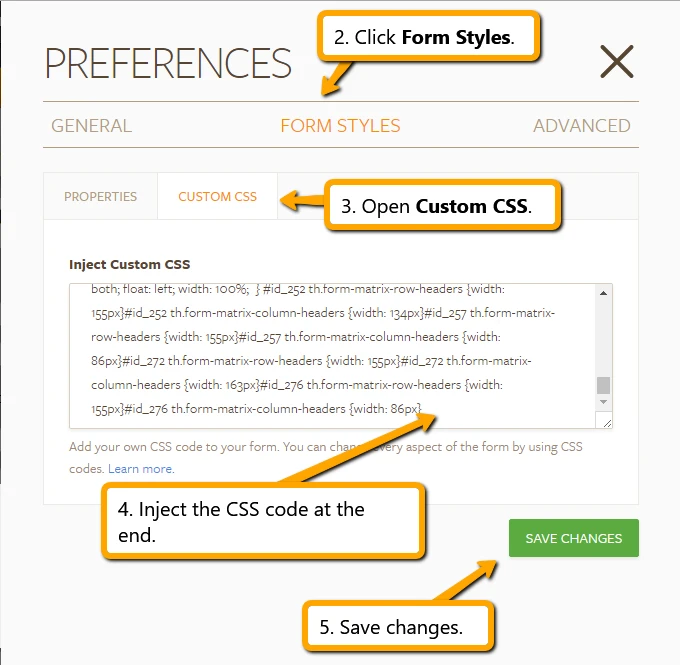 How do we restrict the user to fill the form in block letters? Image 2 Screenshot 41
