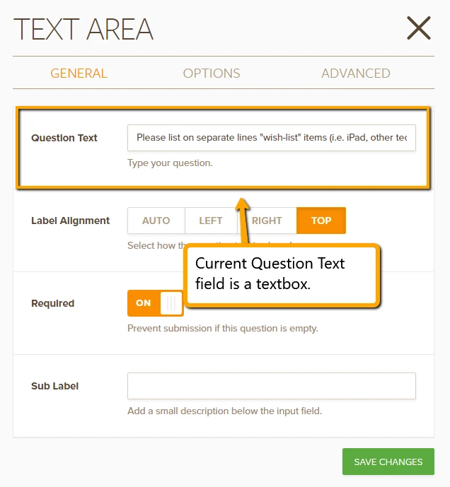 Form Fields: Show the whole text of the label in the wizard, without the need go to the right to see the whole question text Image 1 Screenshot 20