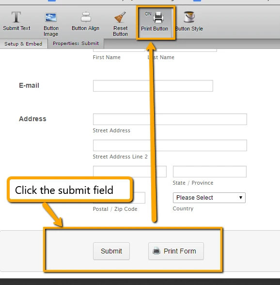 After a form is submitted, is there a way to print a completed form? Image 1 Screenshot 30