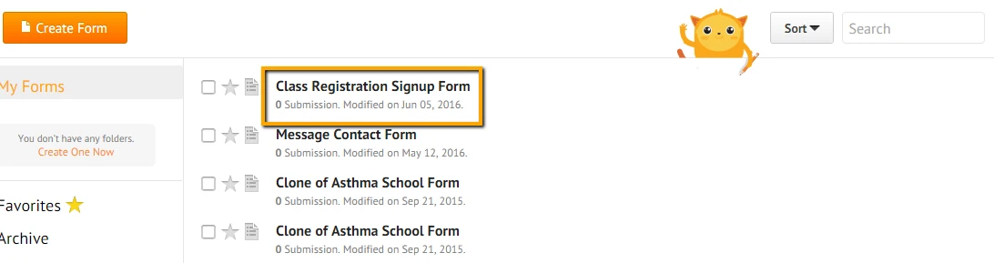 How do I find a form that disappeared off my forms page? Image 3 Screenshot 62