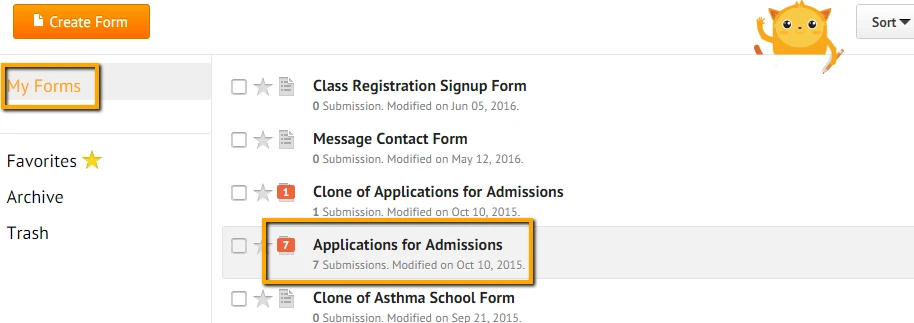 How do I find a form that disappeared off my forms page? Image 1 Screenshot 20