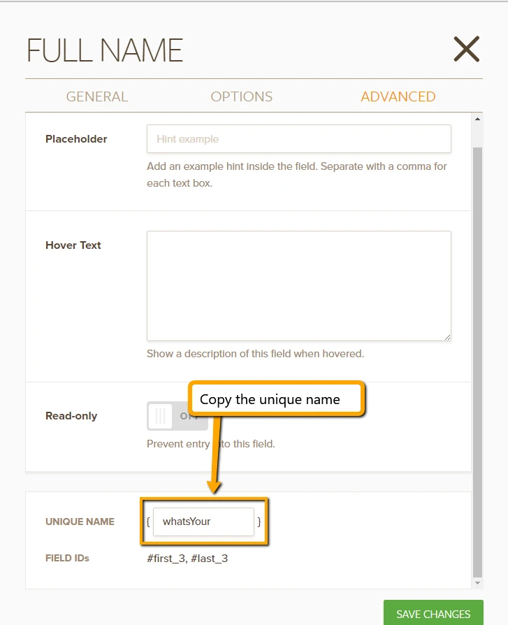 Is it possible to configure a form field where it builds off the other field? Image 3 Screenshot 72