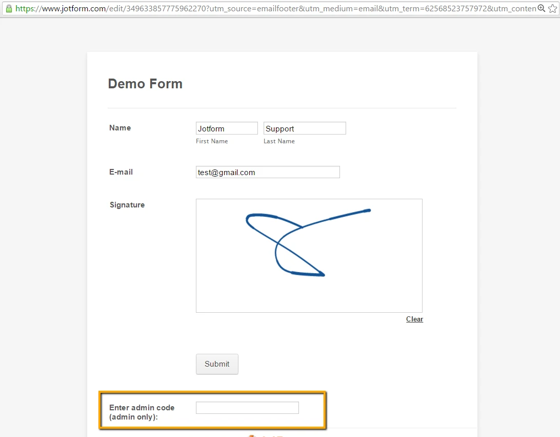 How can I add a signature field that only shows up on the submitted form?? Image 4 Screenshot 83