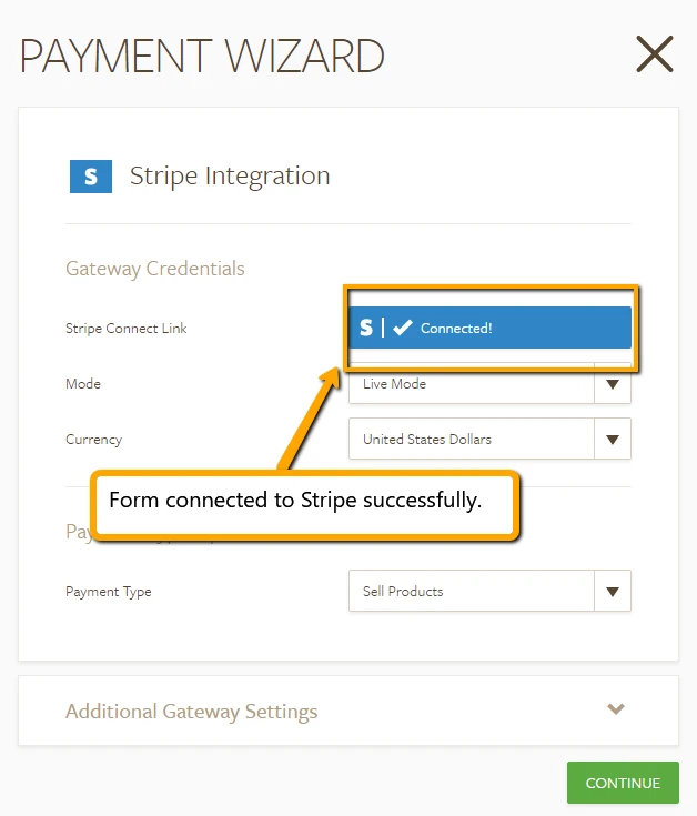 Unable to connect with Stripe Screenshot 30
