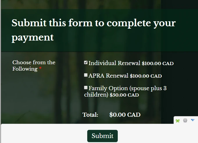 Paying after application approval Screenshot 71