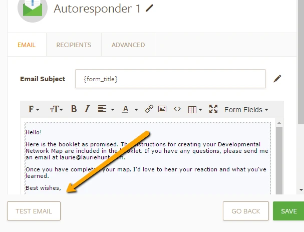 How do I attach a pdf file to the autoresponder? Image 1 Screenshot 30