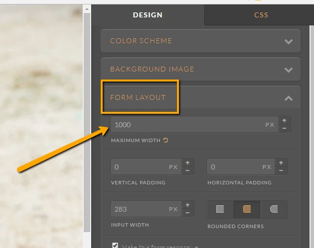 Form width with CSS Image 2 Screenshot 51
