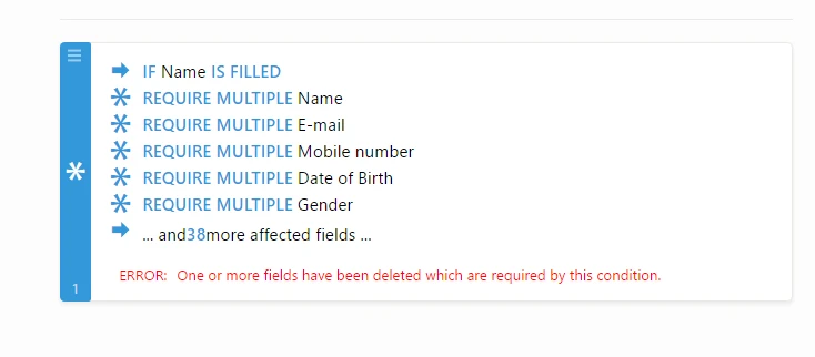 mandatory fields not working as expected Image 1 Screenshot 20