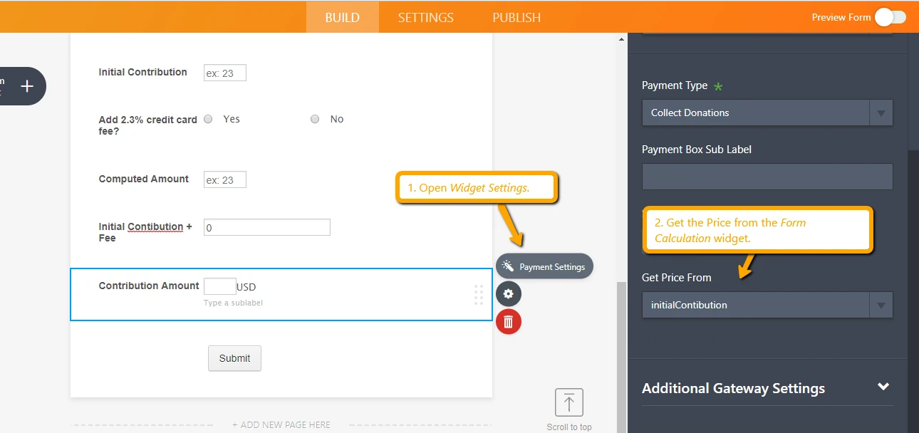 Conditions: How to add option to add credit card processing fee? Image 6 Screenshot 145