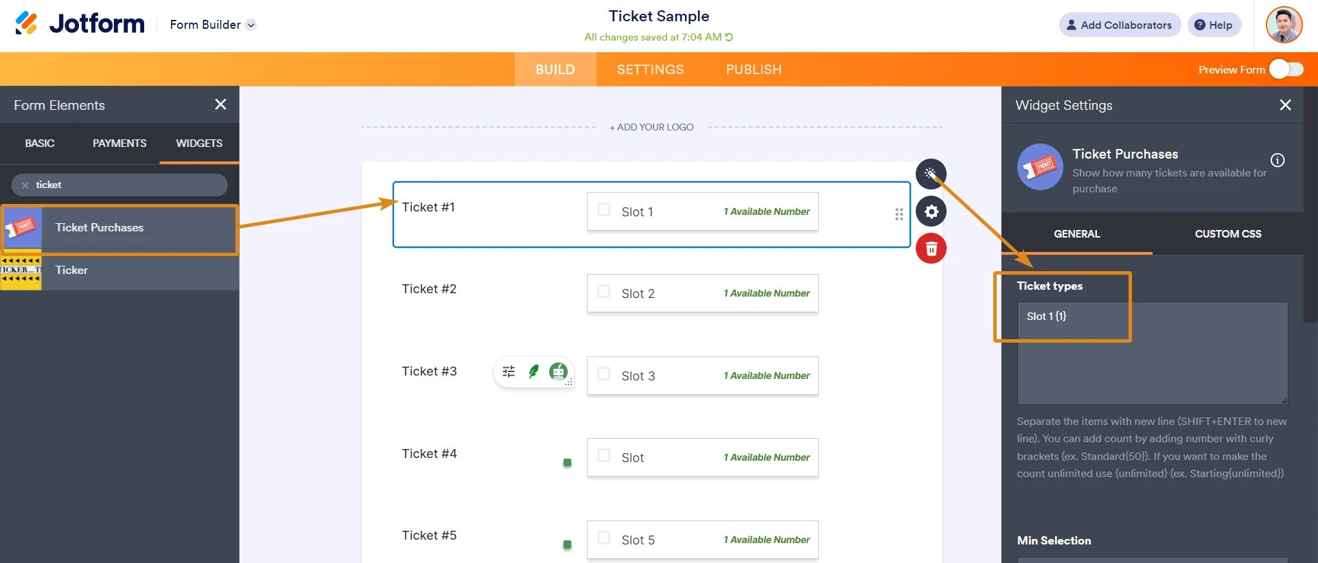 How to prevent users from selecting the same ticket number twice? Image 1 Screenshot 40