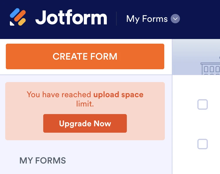 Límite de almacenamiento: Mis forms no están funcionando Image 2 Screenshot 41