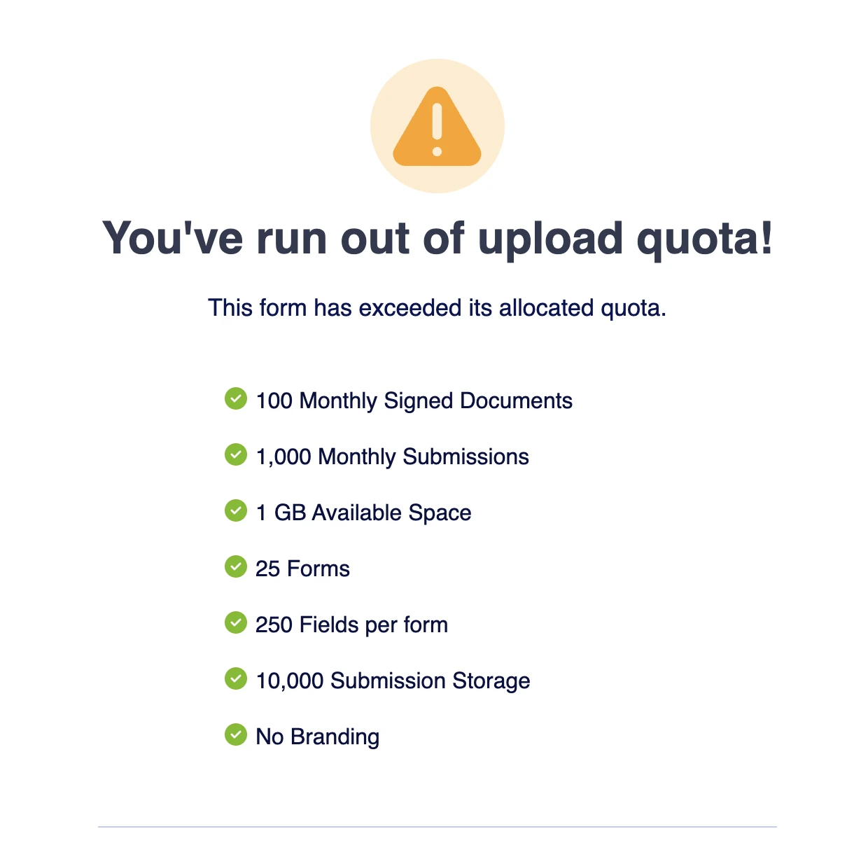 Límite de almacenamiento: Mis forms no están funcionando Image 1 Screenshot 30