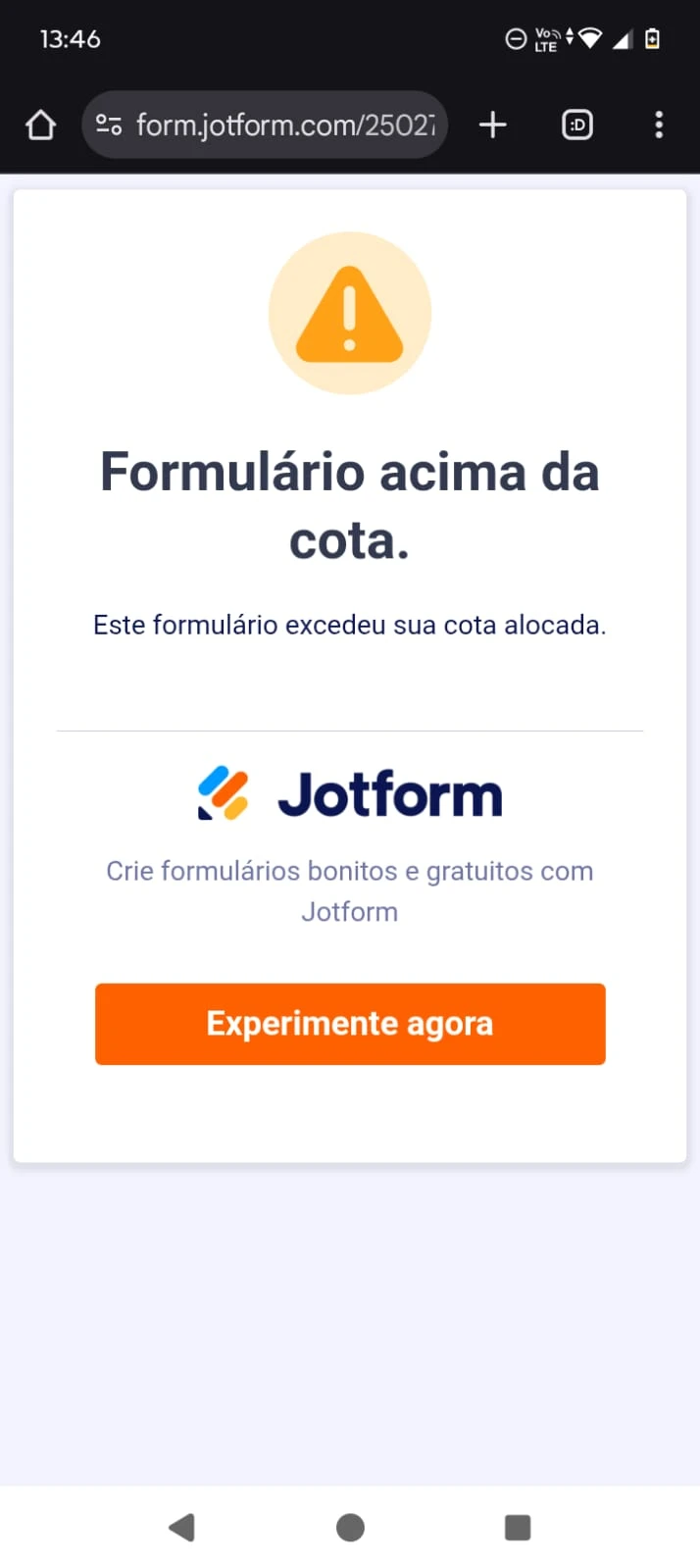 Liberar formulários com conta excedida Image 1 Screenshot 20