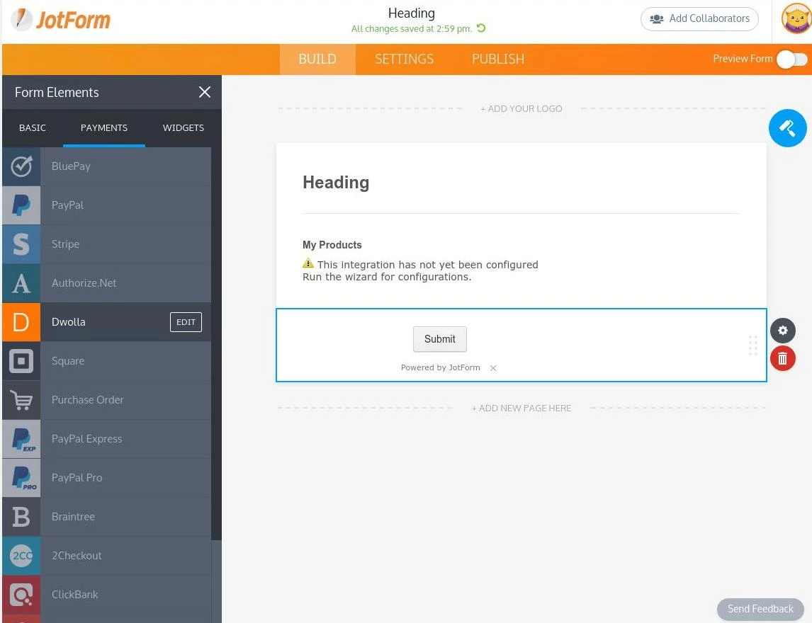 Why Dwolla integration window is not opening? Image 1 Screenshot 20