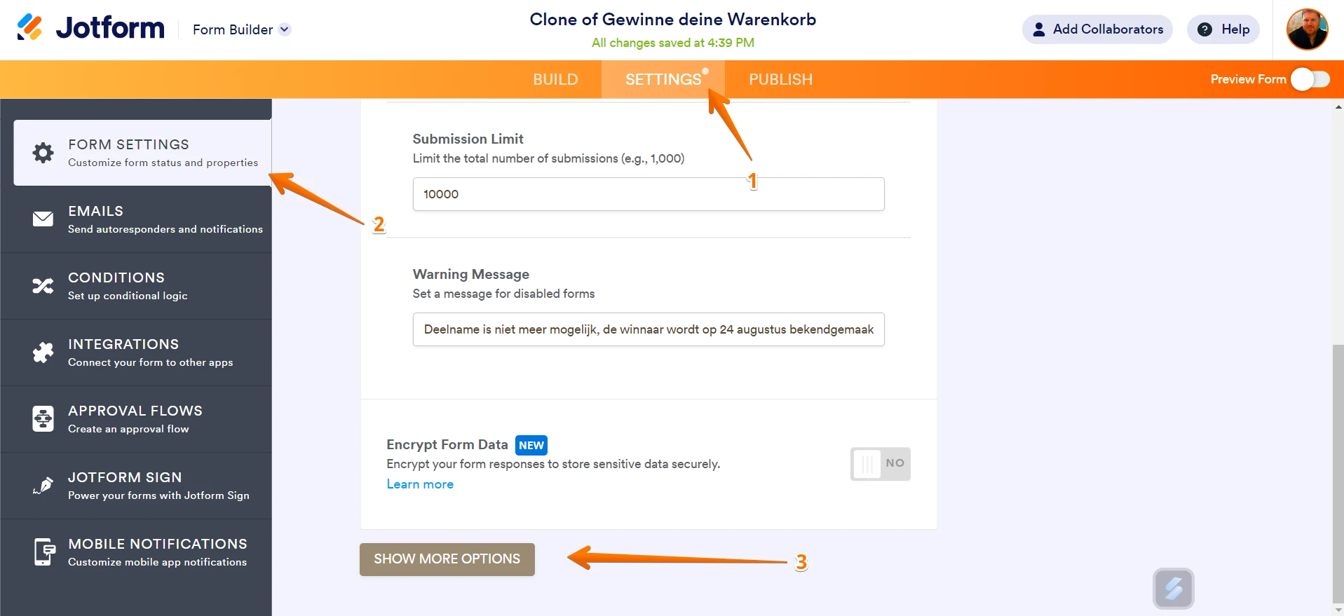 Waar verander ik Nederlandse teksten in Duitse teksten? Image 1 Screenshot 30
