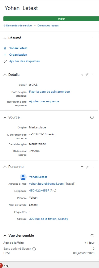 PipeDrive Integration: Deals are created but they are not linke to the Contacts Image 2 Screenshot 41