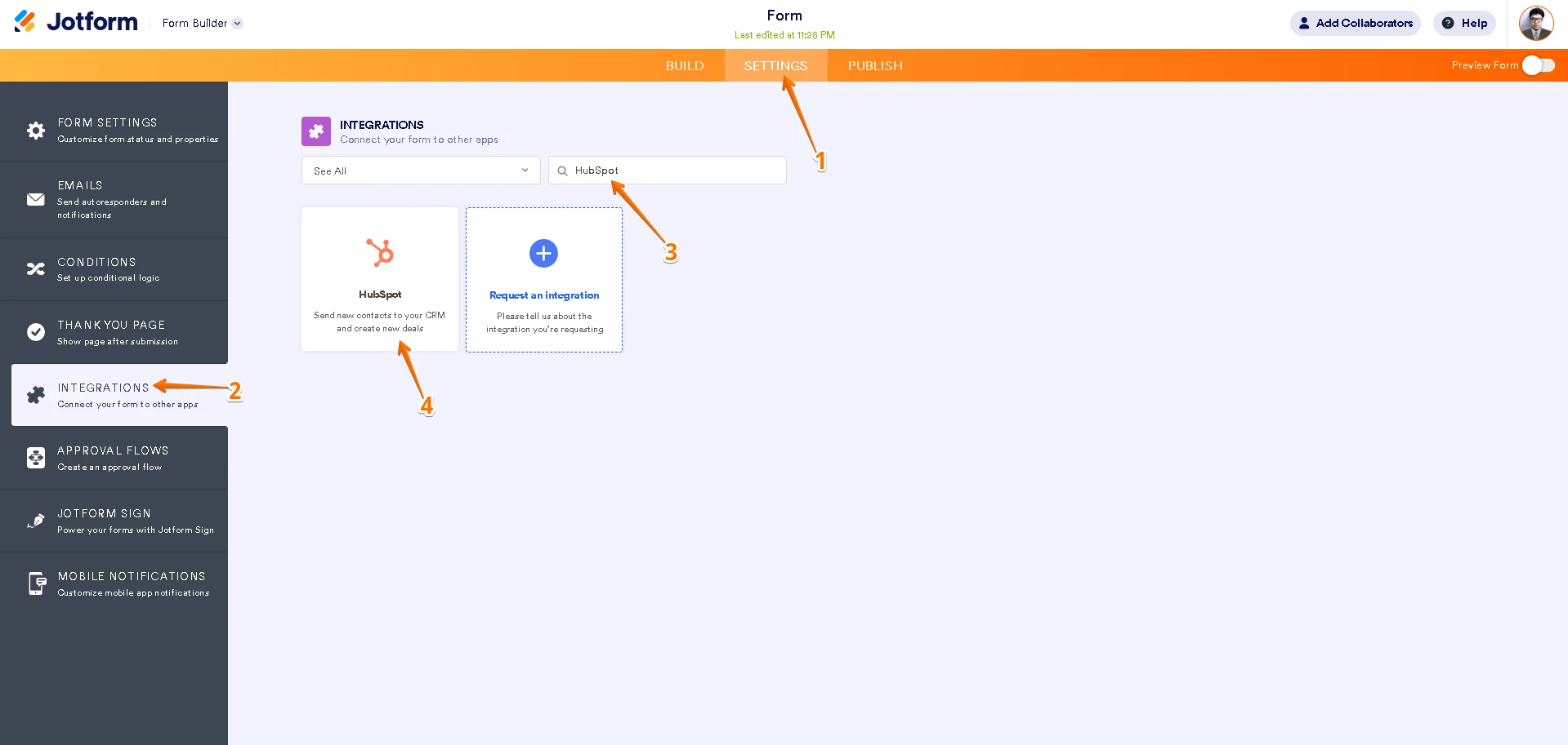 Jotform Integration: How to pass leads to CRM? Image 1 Screenshot 20