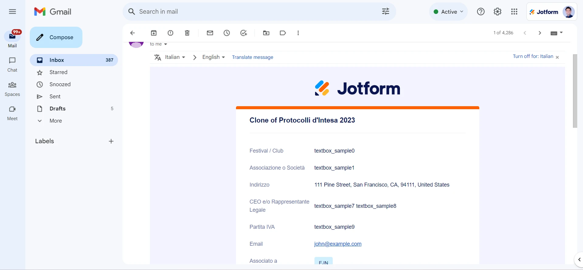 Non riceviamo email di notifica invio domande Image 1 Screenshot 20