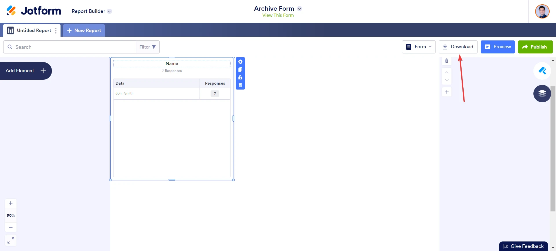 How can I download Visit information of submissions? Image 1 Screenshot 53