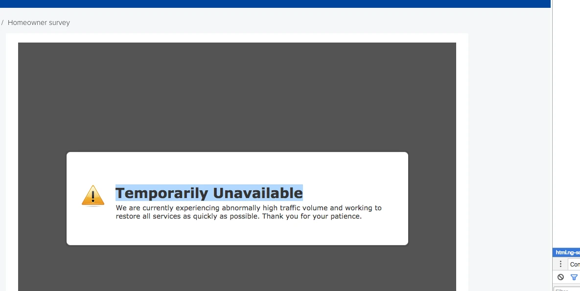 Temporarily Unavailable - are you guys still broken?
Image-1