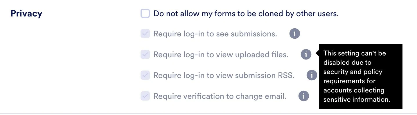 
Account Settings: Disable Require Log-in to View Uploaded Files
Image-1