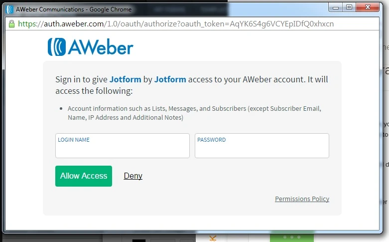 How do I Integrate Form with AWebber Image 2 Screenshot 41