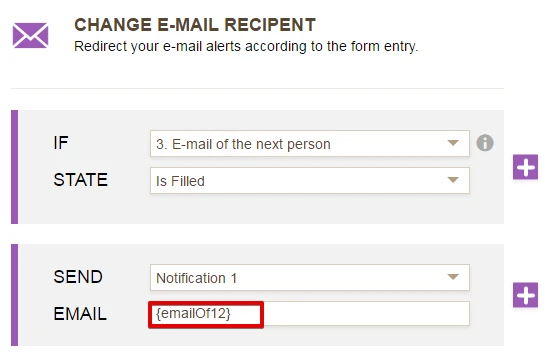 Using conditions to change email notification recipient with edit link Image 5 Screenshot 104