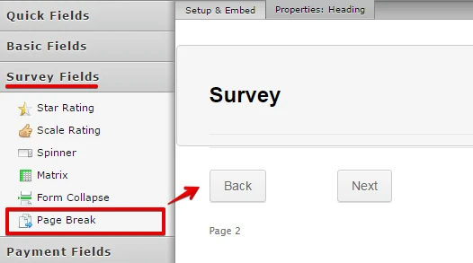 Can I do multi page forms? Image 1 Screenshot 20