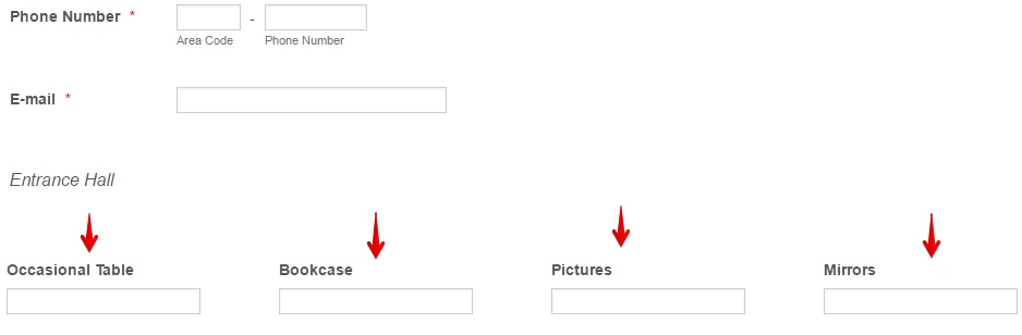 How do I make a form with fields in four columns? Image 4 Screenshot 83