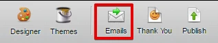 Once a document is submitted can an email alert with the document in PDF format be emailed to a sub user? Image 1 Screenshot 50