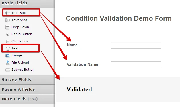 Validating fields based on the value of another field Image 1 Screenshot 40