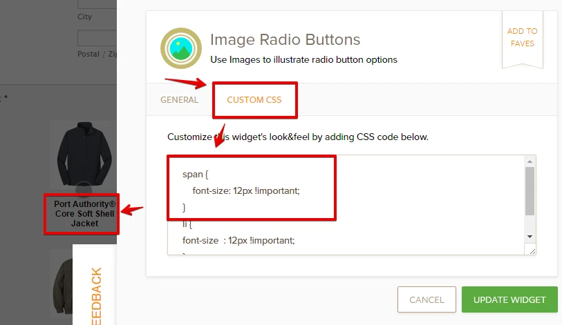 Changing Image Radio Buttons Font Size Image 1 Screenshot 20