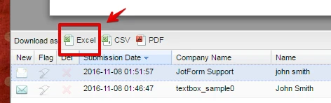 Can I export form data to Excel? Image 2 Screenshot 41