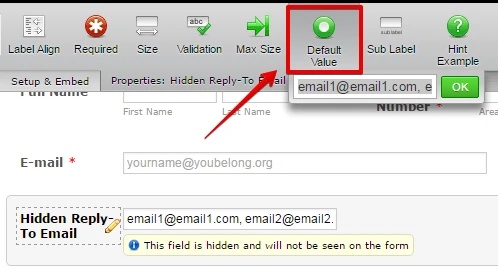 Why cant I add another reply to email address on my notification email? Image 3 Screenshot 72