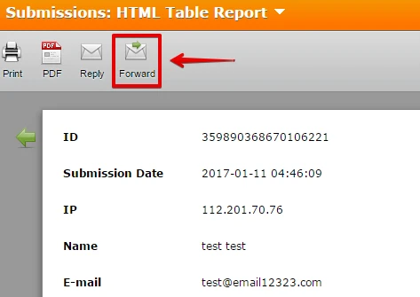 Do you know if there is a way to recover any forms that were submitted and did not come through?  Image 2 Screenshot 71